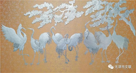 津南民協(xié)會員王澤立麥秸畫作品《報(bào)喜》入選天津市民間藝術(shù)作品網(wǎng)絡(luò)展